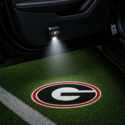 Georgia Bulldogs Football Car Door Projector Light