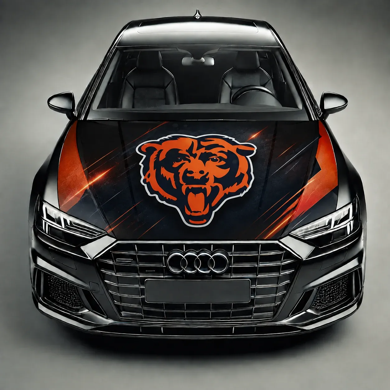 Chicago Bears Premium Car Hood Wrap - Universal Fit