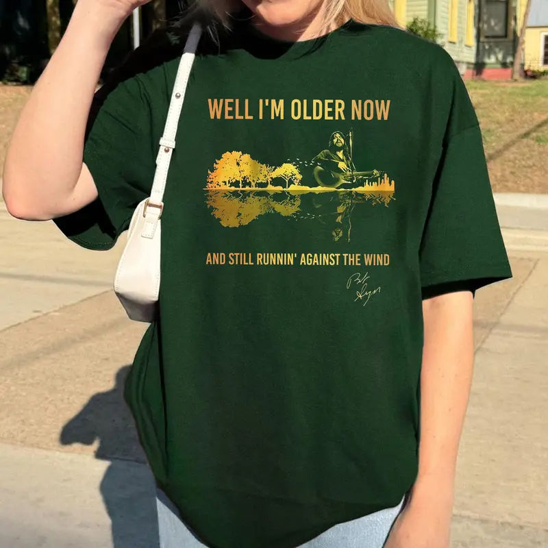 "Still Running Against The Wind" Vintage T-Shirt - Bob Seger Tribute Tee