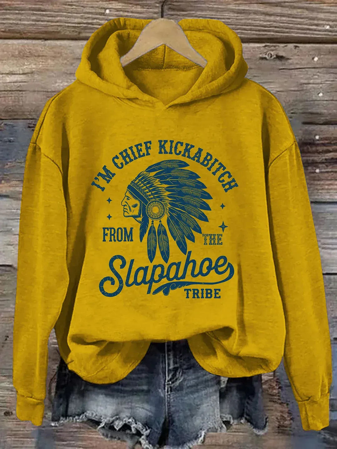 "The Chief" Funny Attitude Hoodie - Sarcastic Graphic Sweatshirt for Adults