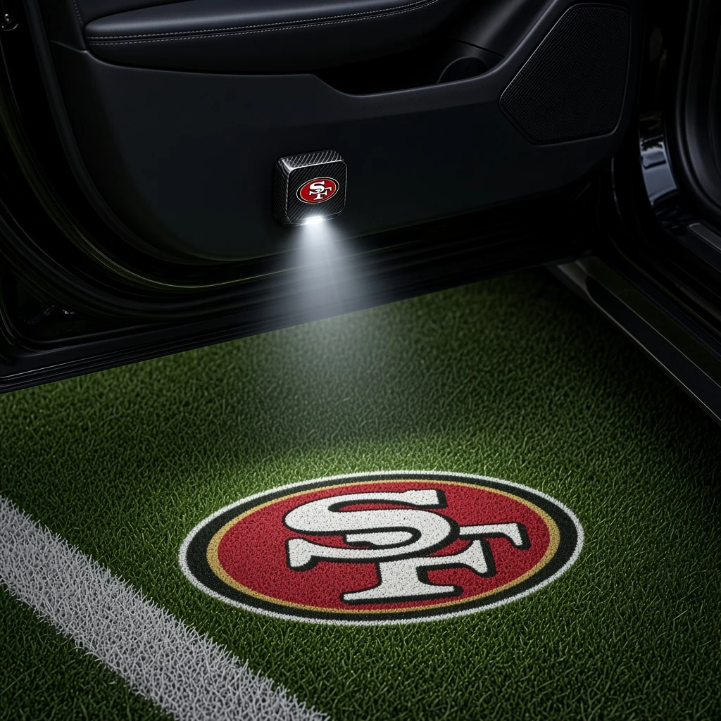 San Francisco 49ers Football Car Door Projector Light