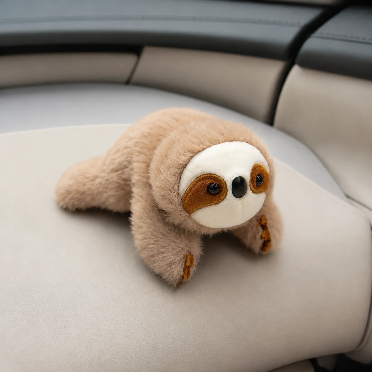 Magnetic Car Plush Sloth