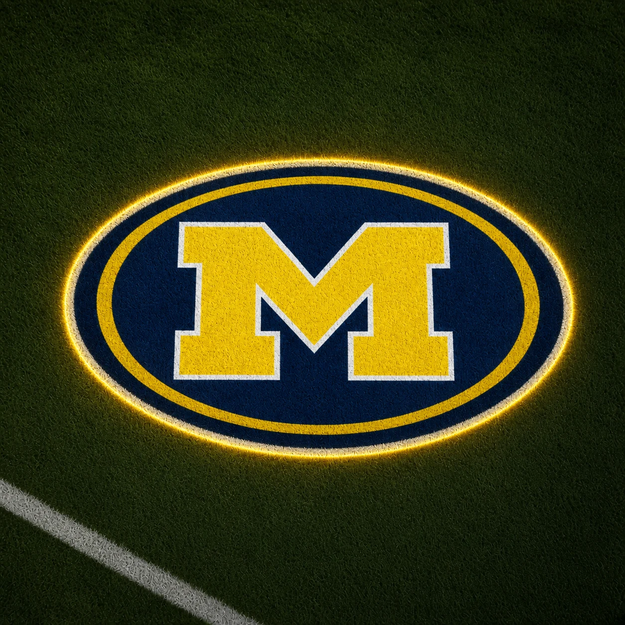 Michigan Wolverines Football Car Door Projector Light