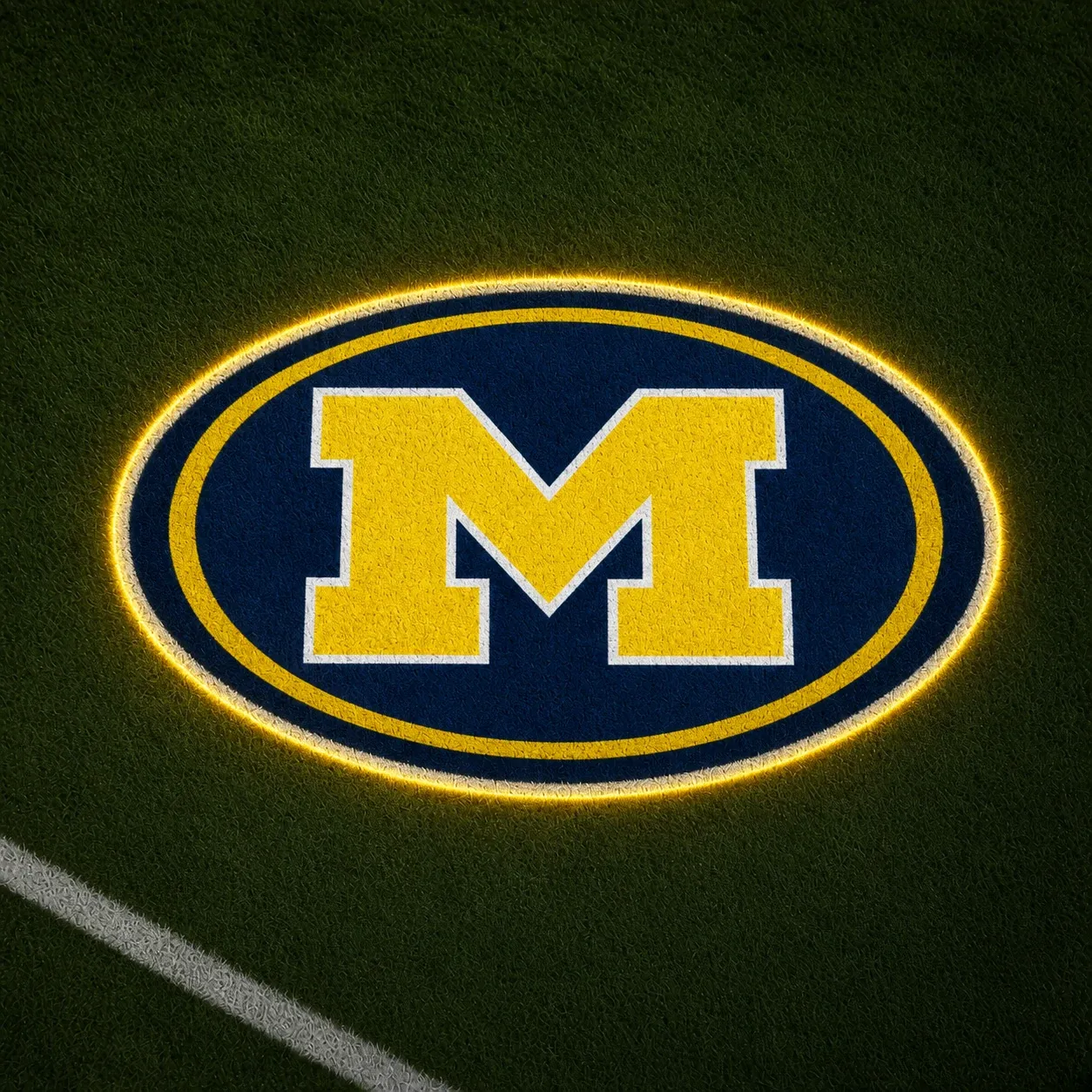 Michigan Wolverines Football Car Door Projector Light