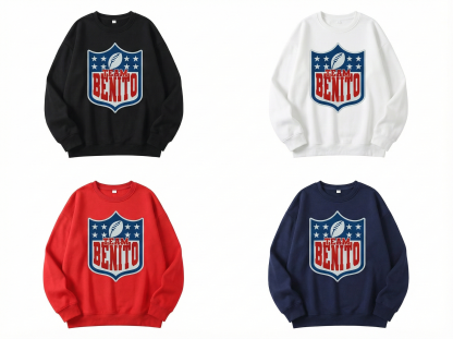 Team Benito "Halftime Show" Graphic Sweatshirt - Retro Football Style