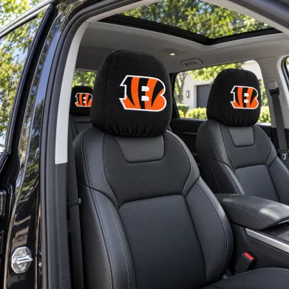 Cincinnati Bengals Football Car Headrest Covers - view 3