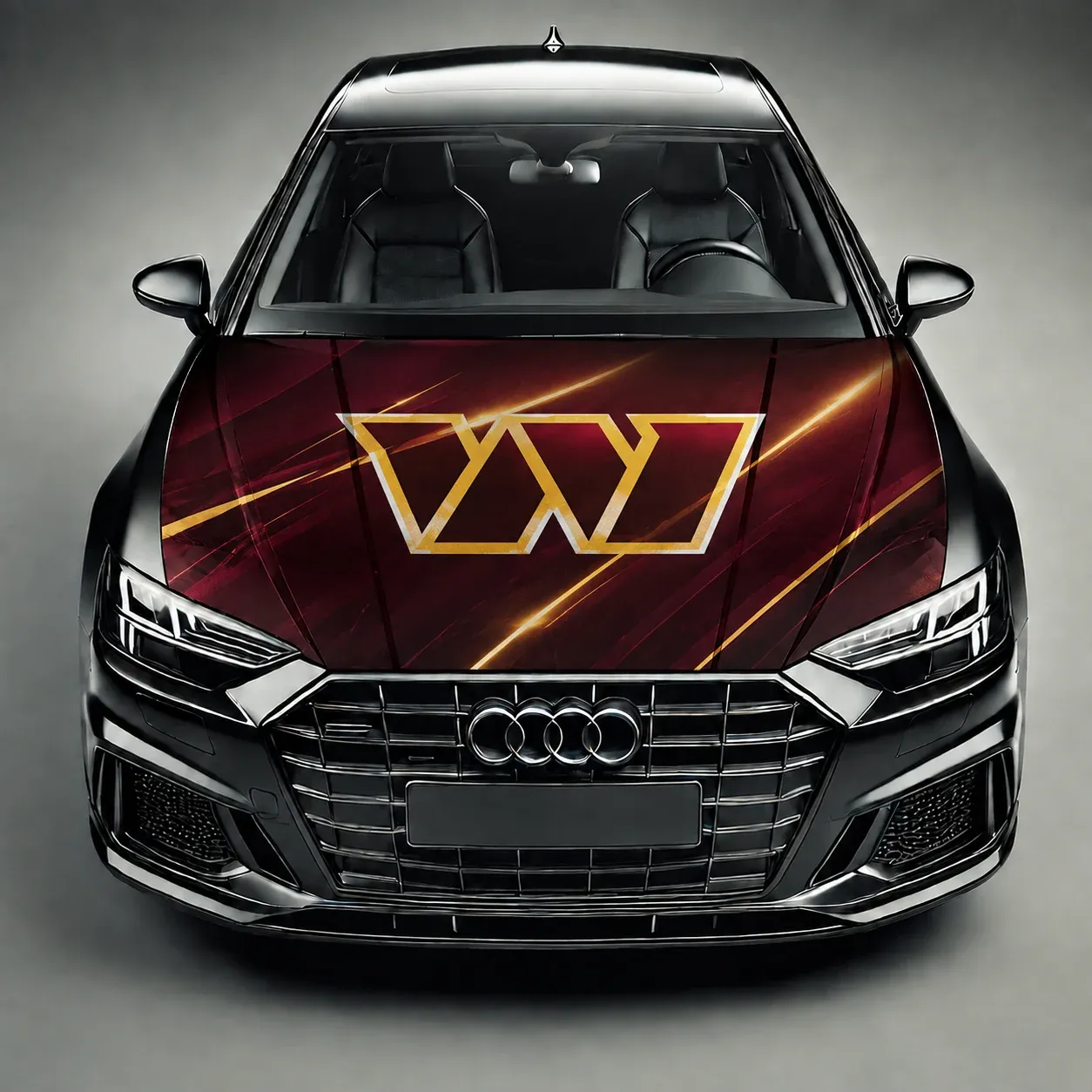 Washington Commanders Premium Car Hood Wrap - Universal Fit