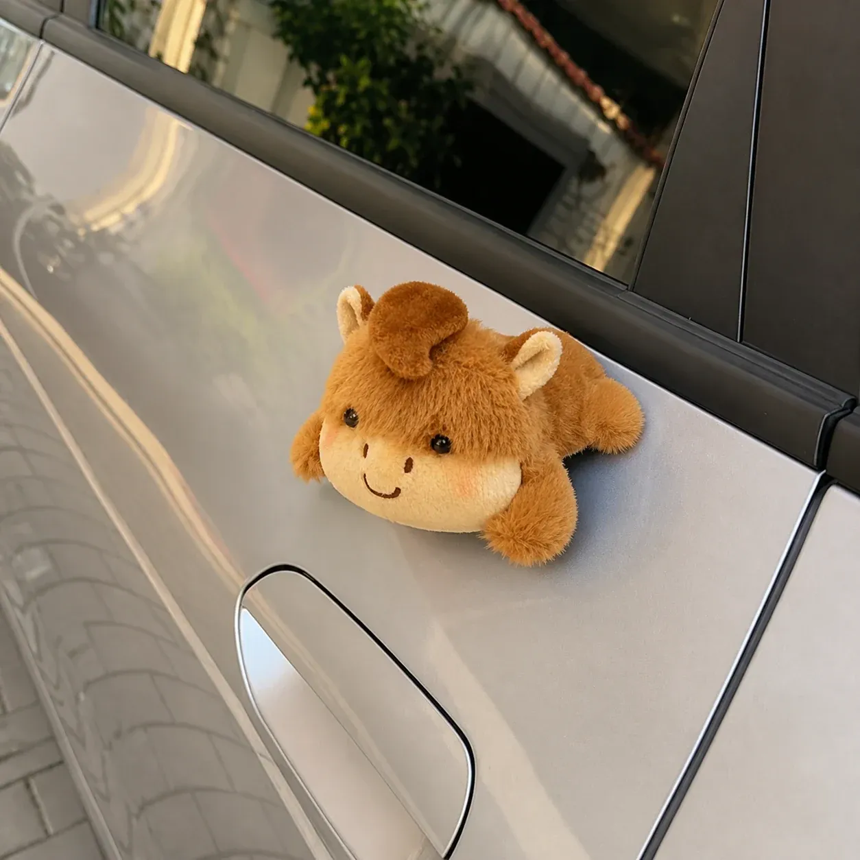 Magnetic Car Plush Pony