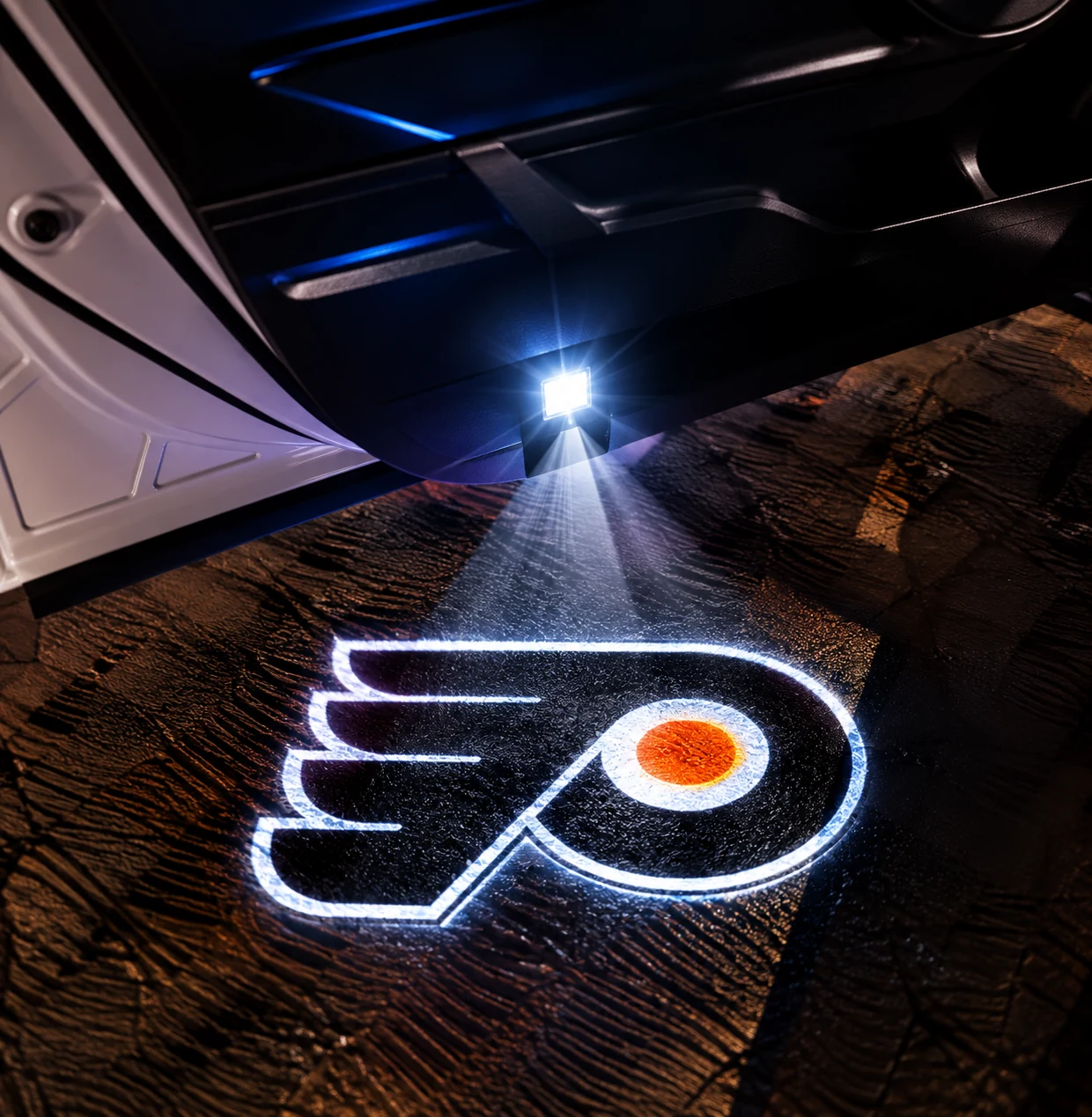 Philadelphia Flyers Hockey Car Door Projector Light