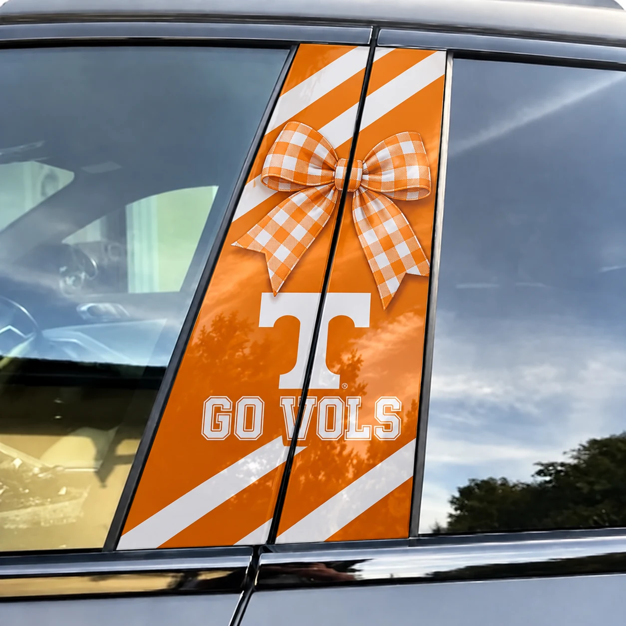Tennessee Volunteers Car Pillar Wrap Special - Universal Fit