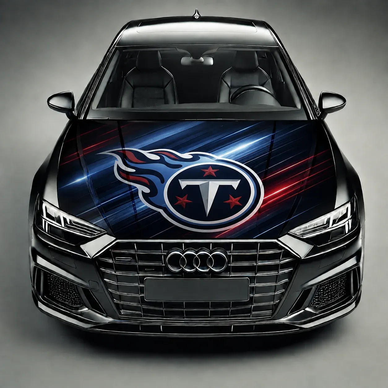 Tennessee Titans Premium Car Hood Wrap - Universal Fit