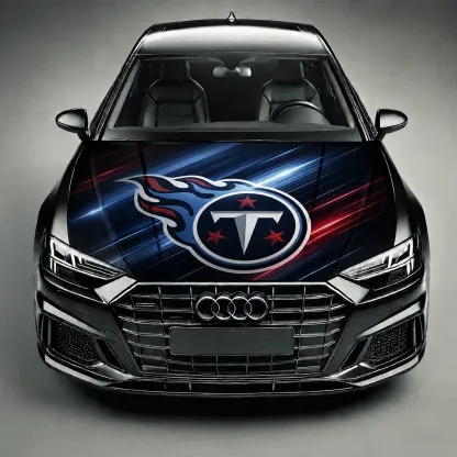 Tennessee Titans Premium Car Hood Wrap - Universal Fit