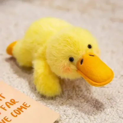 Magnetic Car Plush Yellow Duck