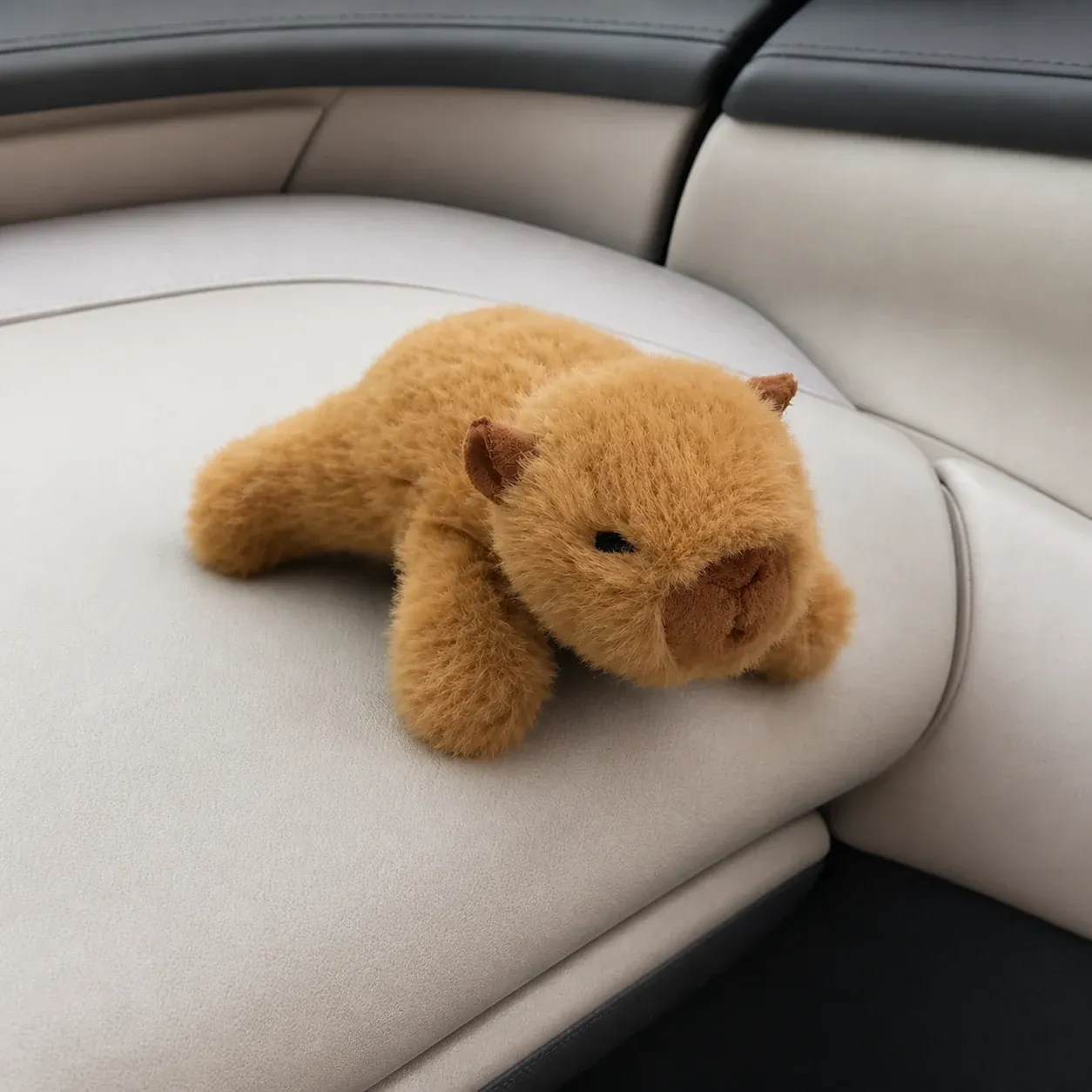 Magnetic Car Plush Capybara