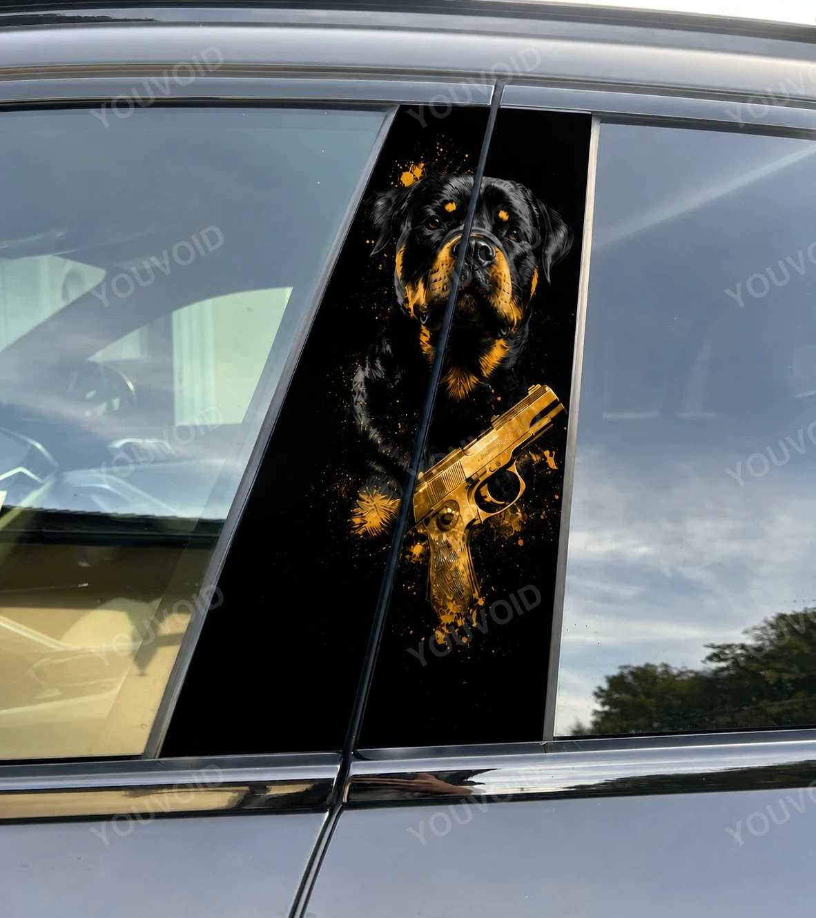 Rottweiler - Car pillar sticker
