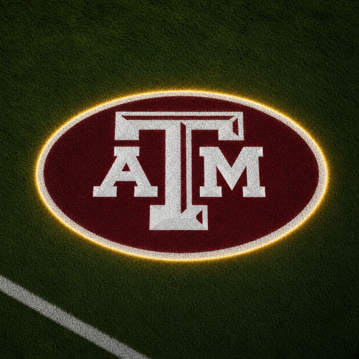 Texas AM Aggies Football Car Door Projector Light