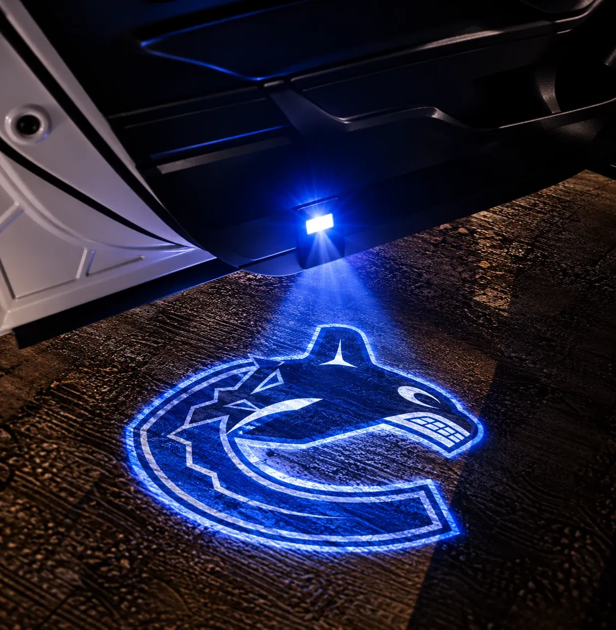 Vancouver Canucks Hockey Car Door Projector Light