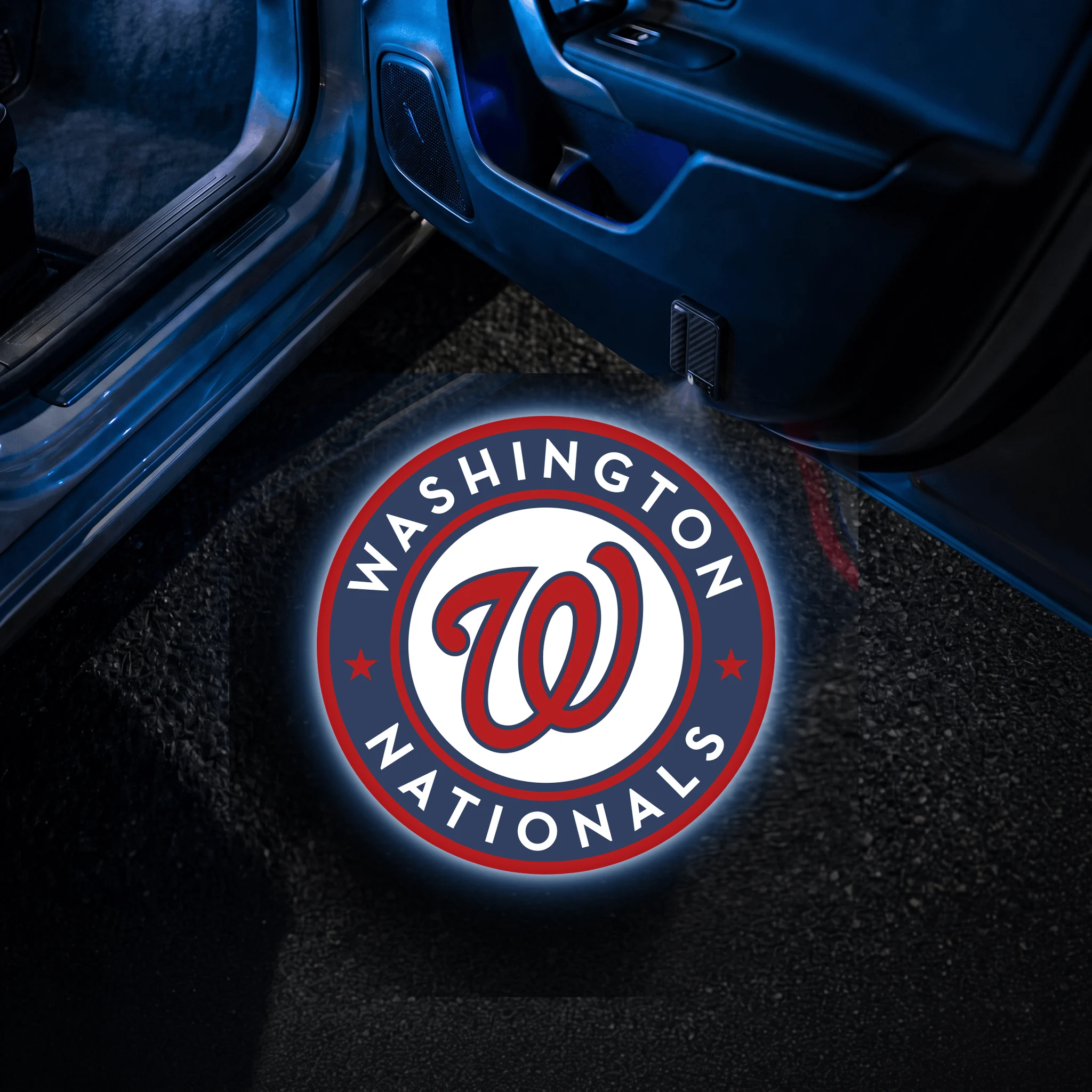 Nationals Baseball Car Door Projector Light