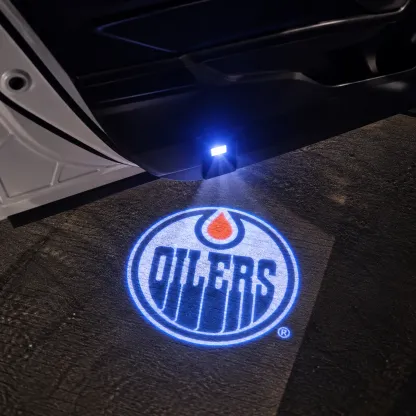 Edmonton Oilers Hockey Car Door Projector Light