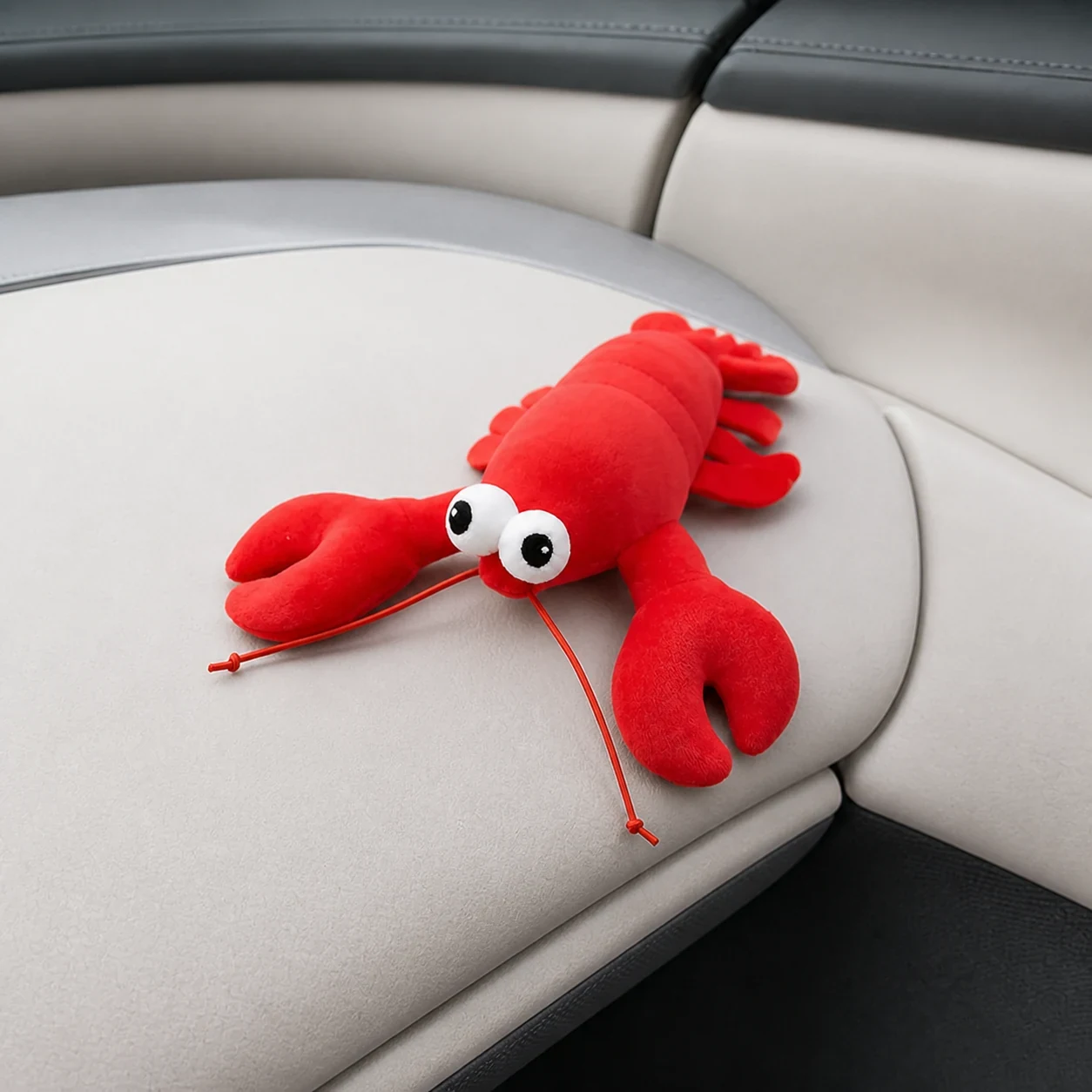 Magnetic Car Plush Lobster