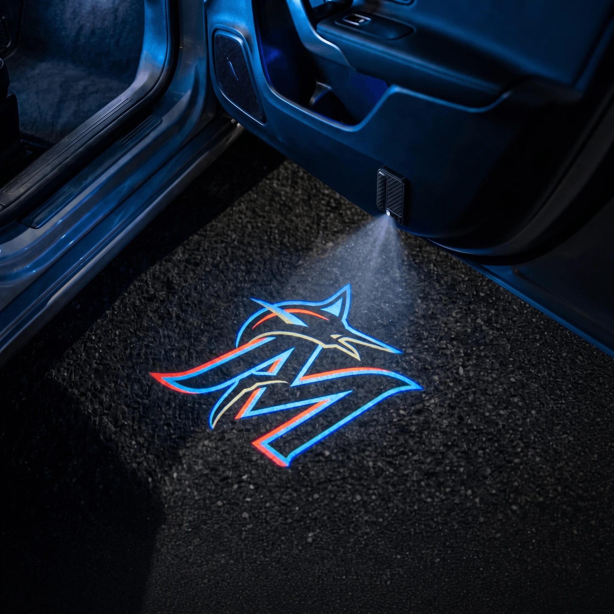Marlins Baseball Car Door Projector Light