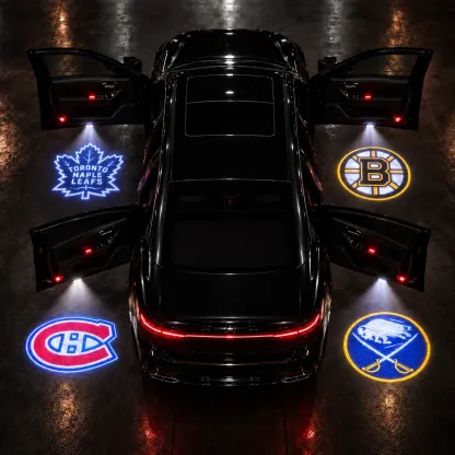 New Jersey Devils Hockey Car Door Projector Light