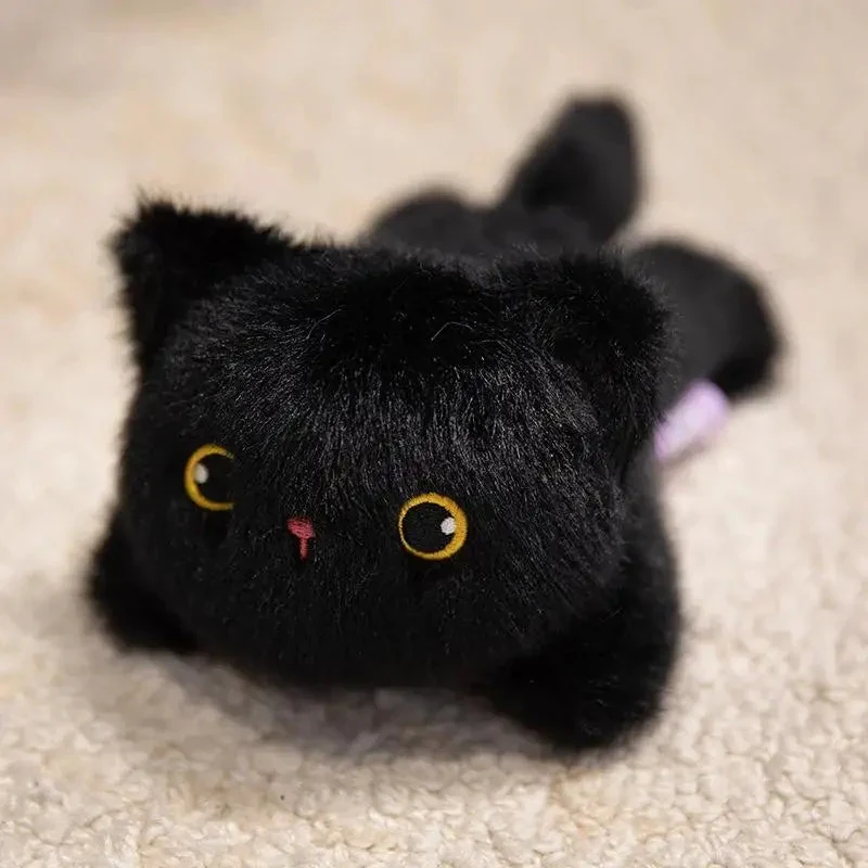 Magnetic Car Plush Black Cat