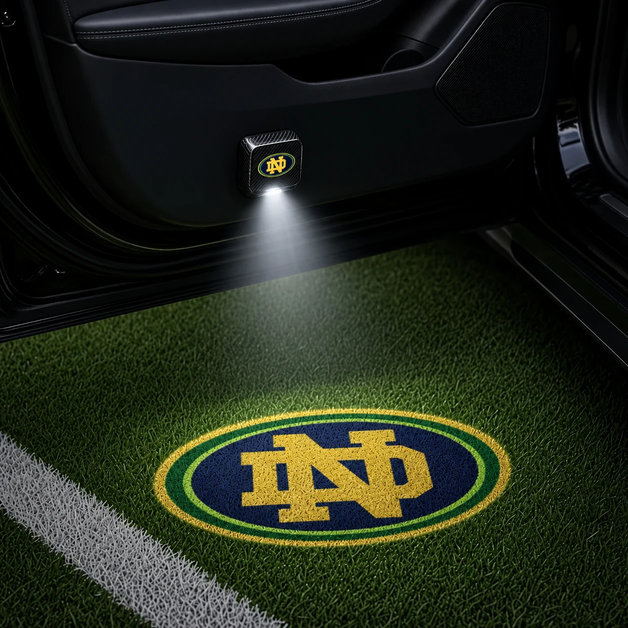 Notre Dame Fighting Irish Football Car Door Projector Light