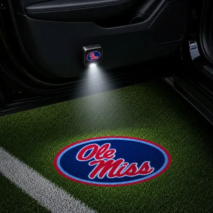 Ole Miss Rebels Football Car Door Projector Light