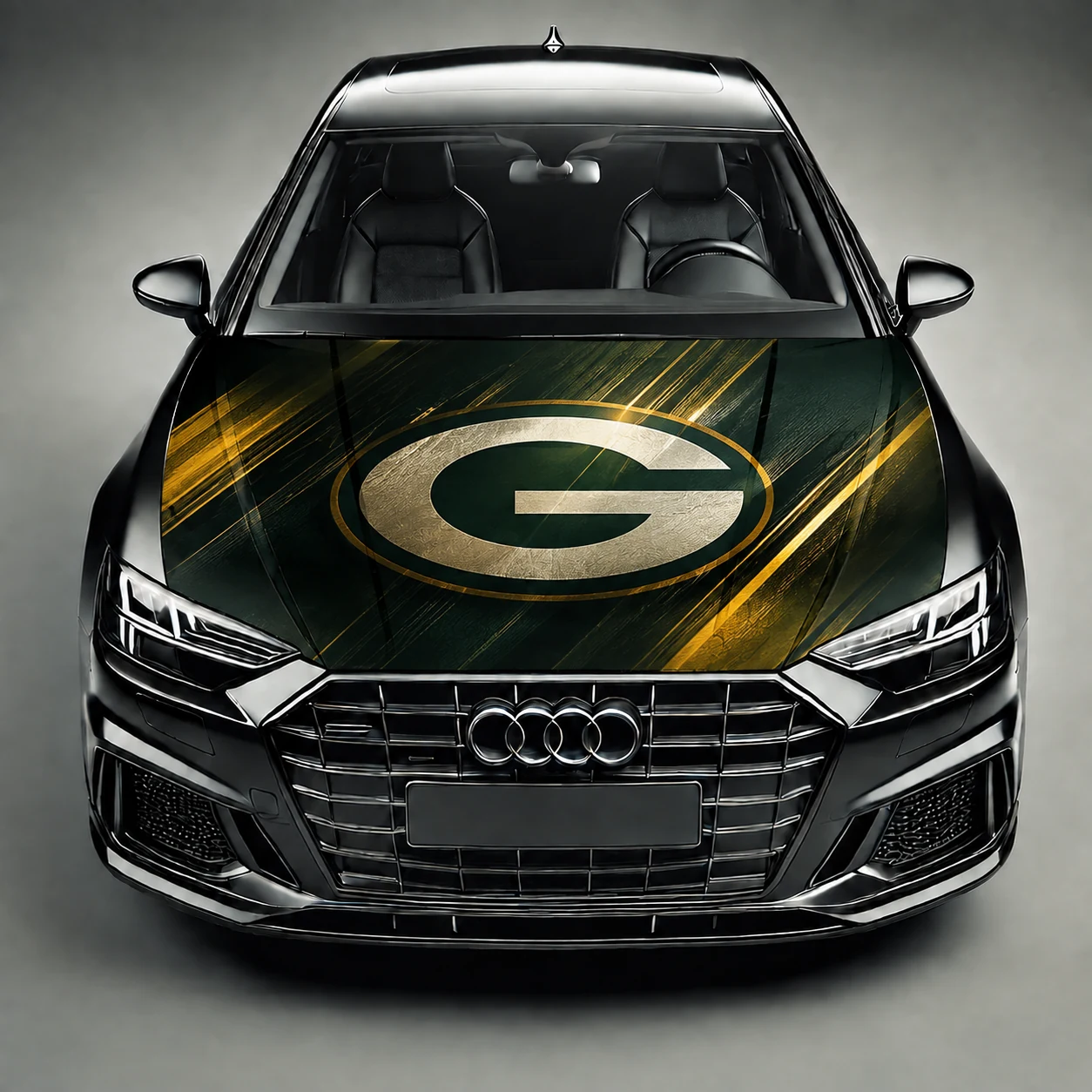 Green Bay Packers Premium Car Hood Wrap - Universal Fit