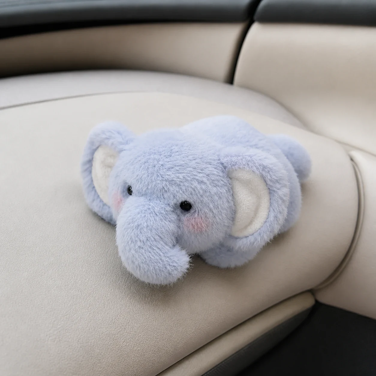 Magnetic Car Plush Elephant