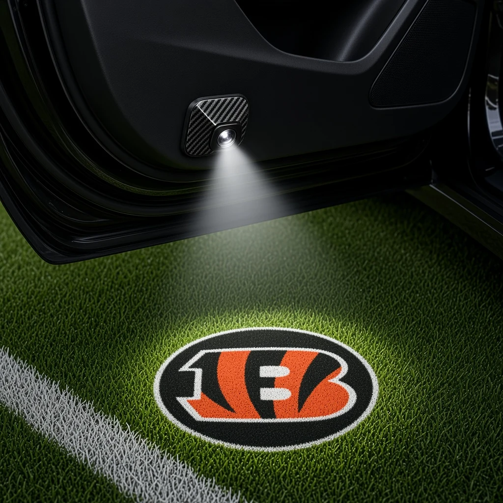 Cincinnati Bengals Football Car Door Projector Light