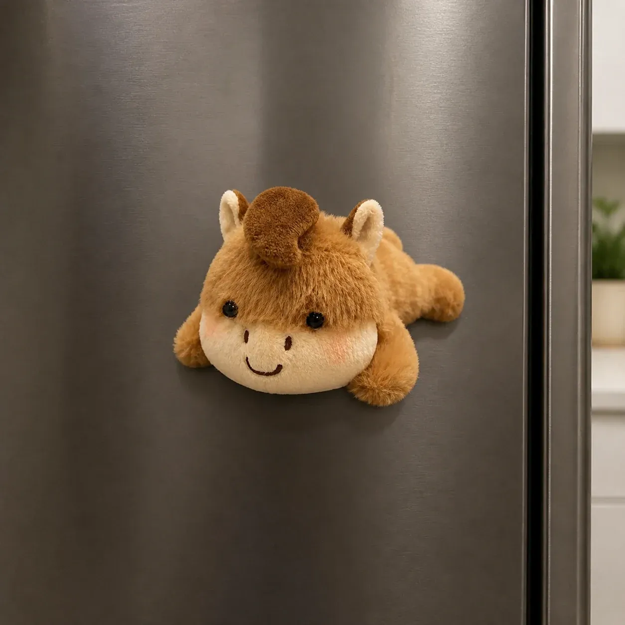 Magnetic Car Plush Pony