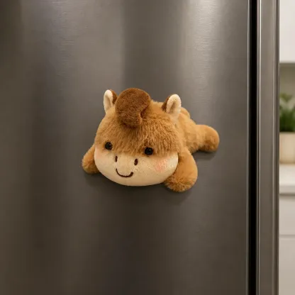 Magnetic Car Plush Pony