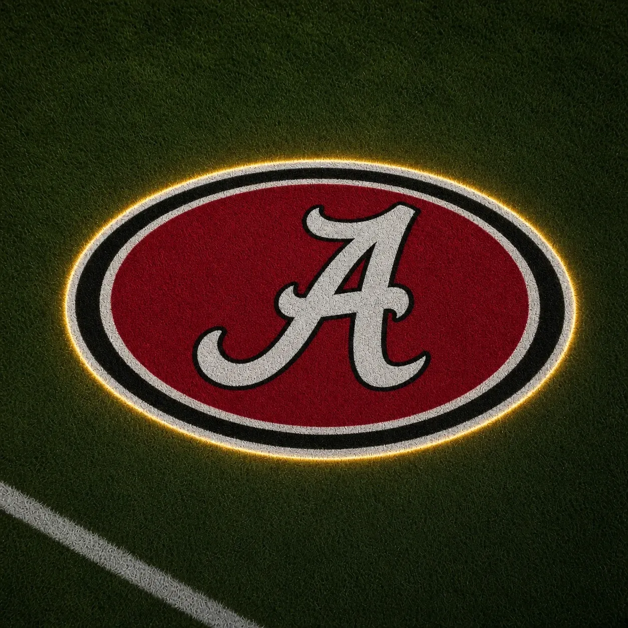 Alabama Crimson Tide Football Car Door Projector Light