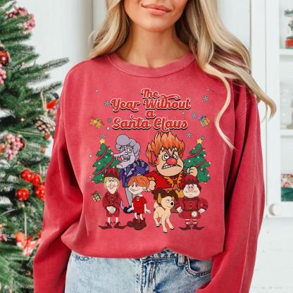 Christmas The Year Without a Santa Claus Cartoon Graphic Sweatshirt & T-Shirt