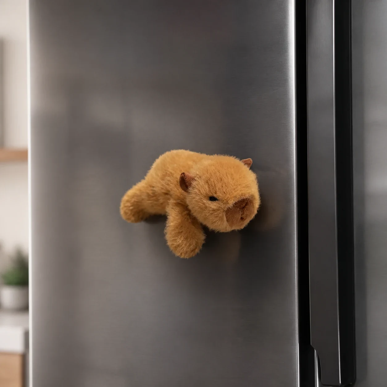 Magnetic Car Plush Capybara