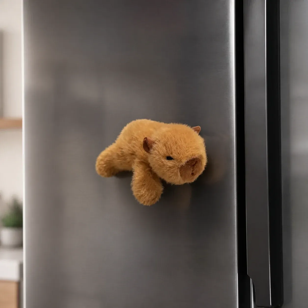 Magnetic Car Plush Capybara