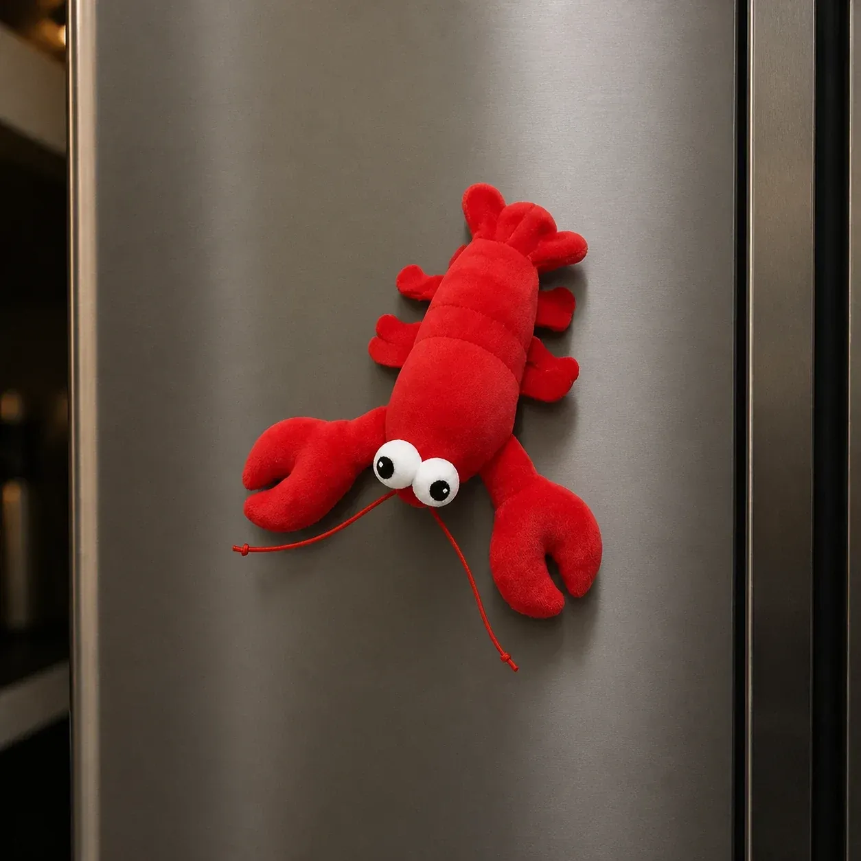 Magnetic Car Plush Lobster