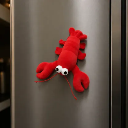 Magnetic Car Plush Lobster