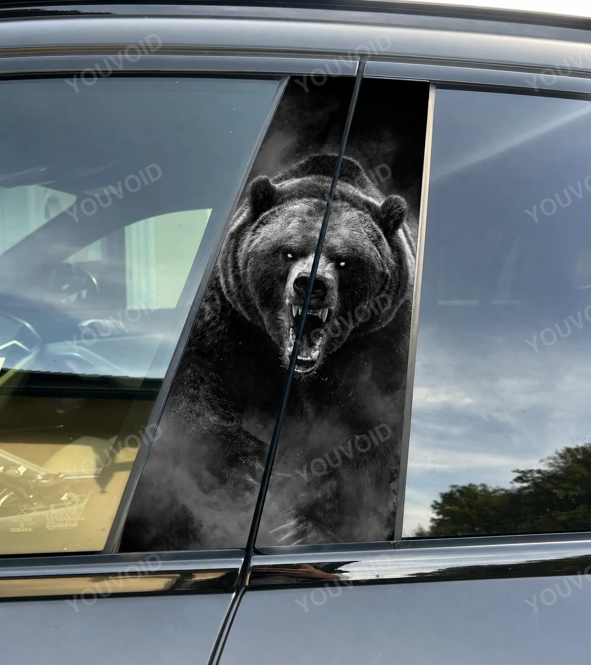 Hypebeast Minion - Car pillar sticker
