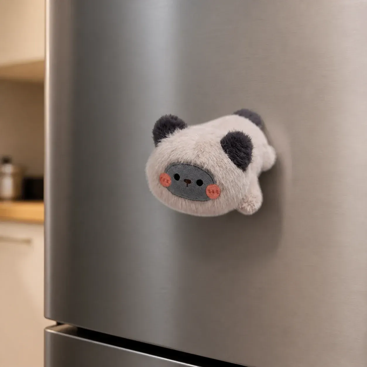 Magnetic Car Plush Panda