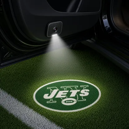 New York Jets Football Car Door Projector Light