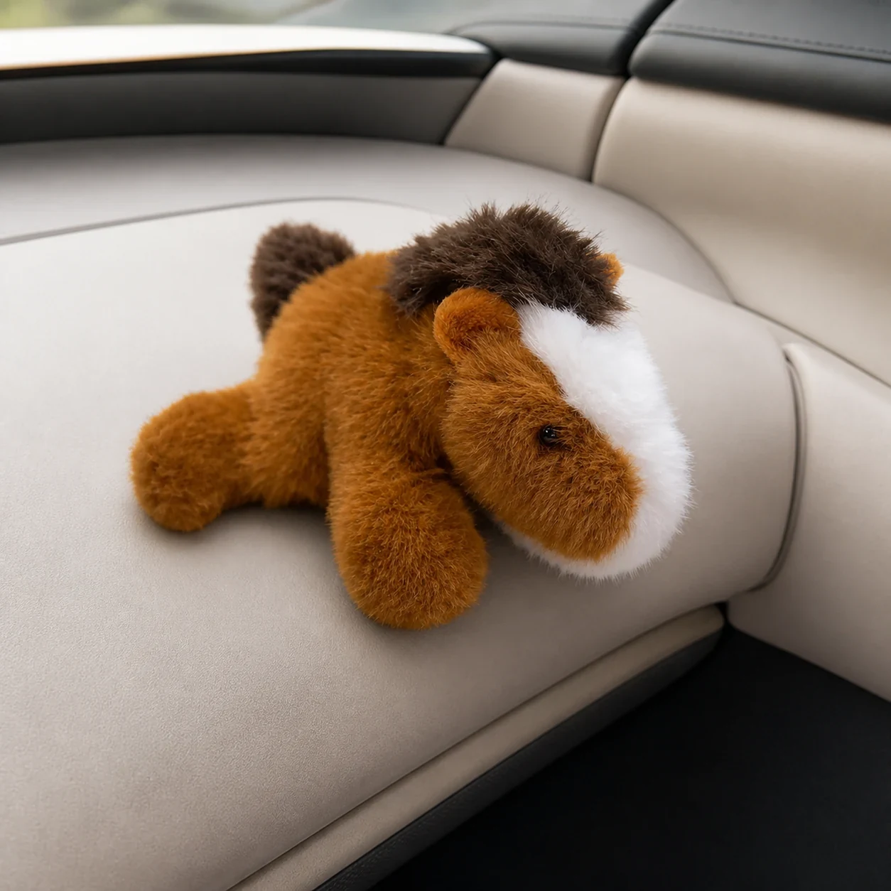 Magnetic Car Plush Puppy