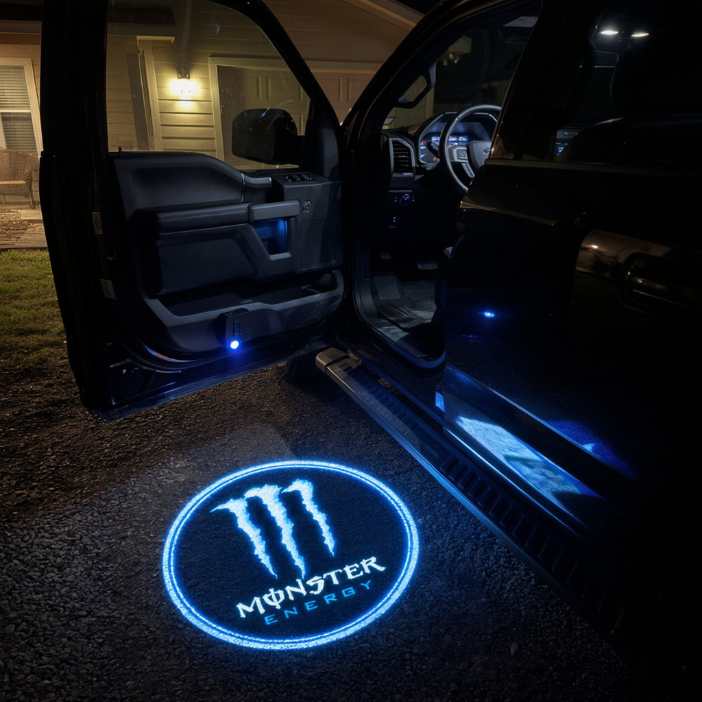Monster Signature LED Car Door Welcome Projector Lights