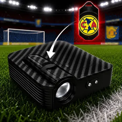Wireless LED Car Door Projector for Liga MX Fans