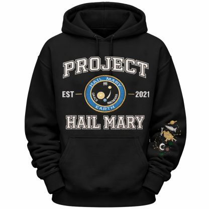 Project Hail Mary Embroidered– Space Sci-Fi Bookish Pullover
