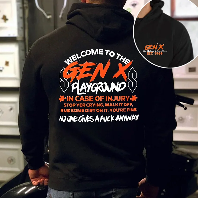 Double-Sided Gen X Sweatshirt
