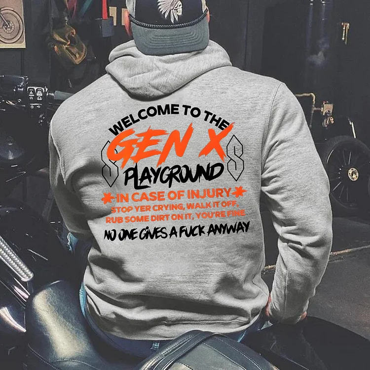 Double-Sided Gen X Sweatshirt