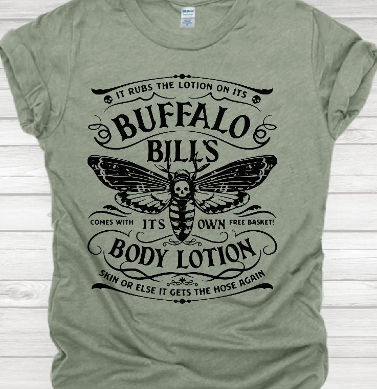 “Silence of the Lambs” Buffalo Bill Lotion Horror Tee